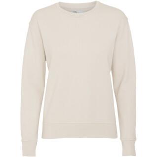 Women's round neck sweater Colorful Standard Classic Organic ivory white