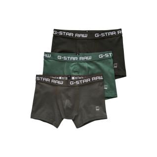 Pack of 3 boxers G-Star Classic trunk clr