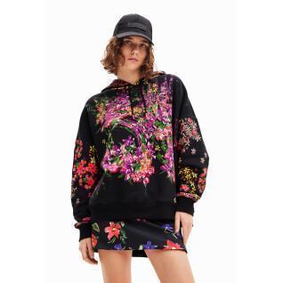 Women's oversized floral sweatshirt Desigual