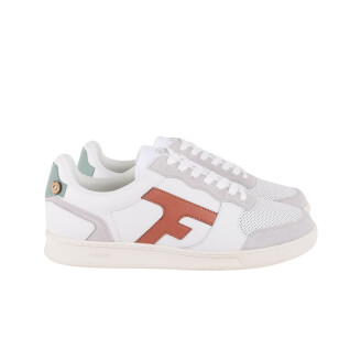 Leather and suede sneakers Faguo Hazel