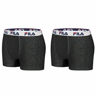 Cotton boxer shorts Fila (x2)