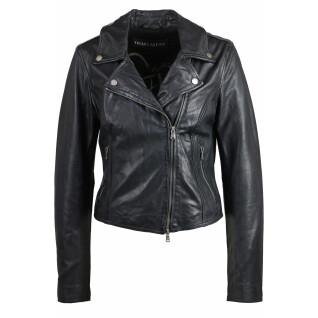 - - Jackets Leather - jacket Nation woman Freaky Clothing Coats Women Adine-FN &