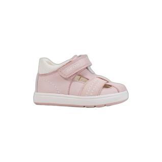 Baby girl's first steps shoes Geox Biglia