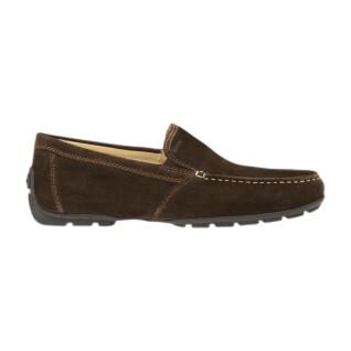 Suede loafers Geox Moner