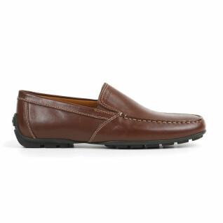 Leather loafers Geox Moner
