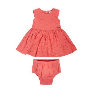 Baby girl dress + panties set Guess GMT Dye Sangallo