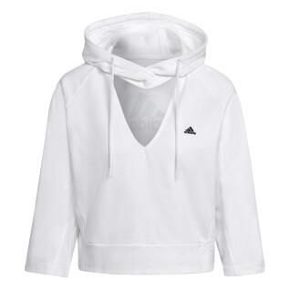 Women's hooded sweatshirt adidas Sportswear Summer