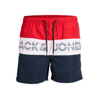 Children's swimming shorts Jack & Jones Fiji Colorblock
