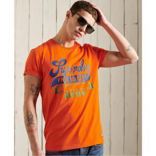 Lightweight T-shirt with pattern Superdry Collegiate
