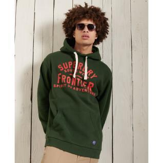 Hoodie with pattern Superdry Heritage Mountain