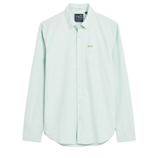 Long-sleeved organic cotton shirt Superdry Oxford