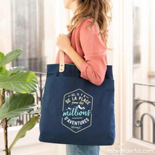 Tote bag - here, there's room for all kinds of Mr. Wonderful