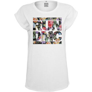 Women's T-shirt Mister Tee run dmc floral