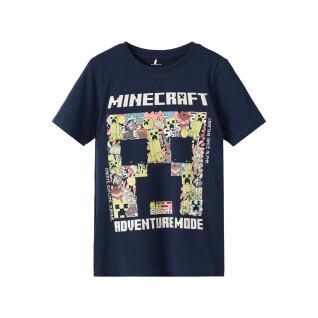 Child's T-shirt Name it Mango Minecraft