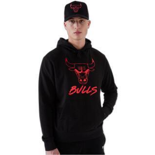 Hooded sweatshirt Chicago Bulls NBA Metallic PO