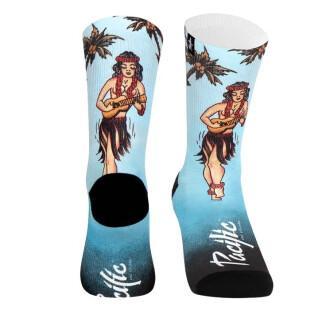 Socks Pacific & Co Hula Girl