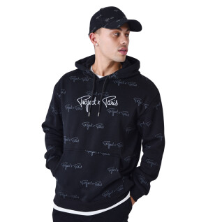 Printed hoodie Project X Paris Signature All Over