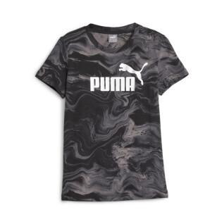 Girl's T-shirt Puma Ess+ Marbleized