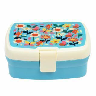 Lunch box with child tray Rex London Butterfly Garden