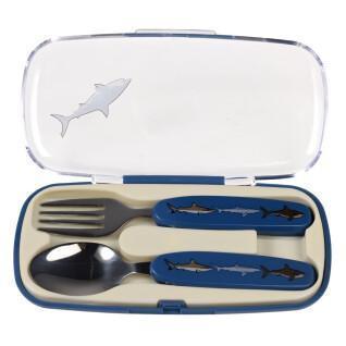 Children's cutlery Rex London Sharks