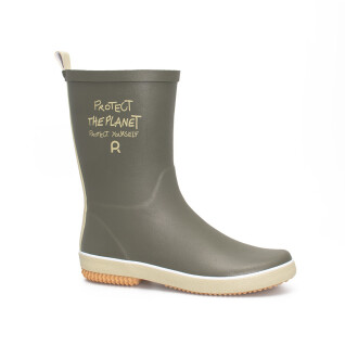 Women's half rain boots Rouchette Protect The Planet