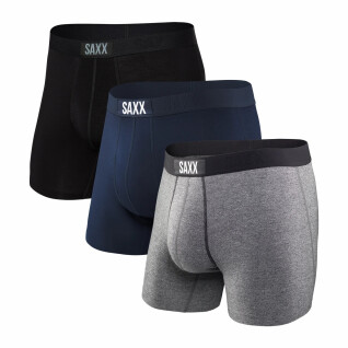 Set of 3 ultra-soft boxer shorts Saxx Vibe - Everyday