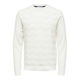 Sweatshirt Selected Slhromen Ls Knit