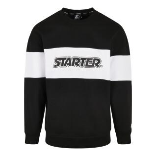 Sweatshirt round neck Urban Classics Starter block