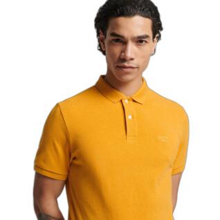 Classic pique polo shirt - - Clothing organic Men Shirts in Polo - cotton Superdry