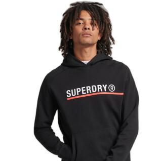 Hoodie with pattern Superdry Code Tech
