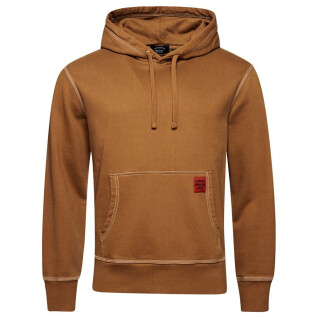 Casual hooded sweatshirt with contrast stitching Superdry