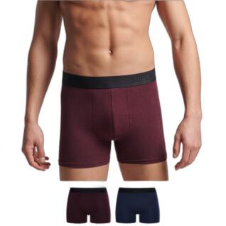 Organic cotton boxer shorts Superdry Offset (x2)
