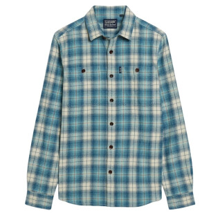 Checked overshirt Superdry Vintage