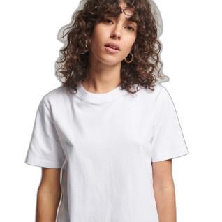 Women's organic cotton logo T-shirt Superdry Vintage