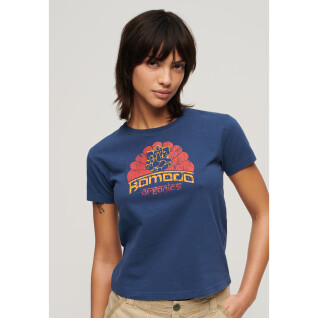 Women's fitted T-shirt Superdry X Komodo Ganesh