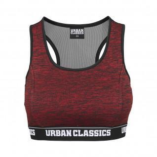 Women's bra Urban Classics active melange logo