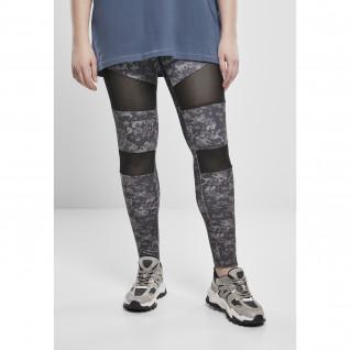Women's Legging Urban Classics camo tech mesh (large sizes)