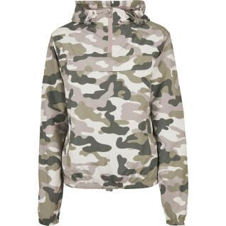 Women's windbreaker jacket Urban Classics camouflage