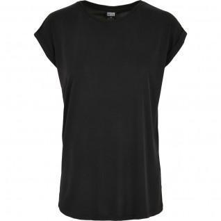 Women's T-shirt Urban Classics modal extended shoulder