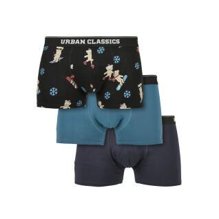 Boxer shorts large sizes Urban Classics organic x-mas (x3)