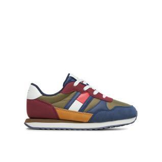 Sneakers Flag Low Cut Lace-Up femme Tommy Hilfiger Flag