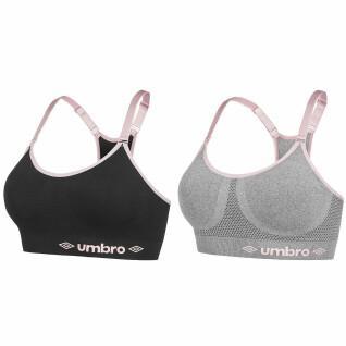 Set of 2 seamless bras for women Umbro