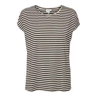 T-shirt stripes woman Vero Moda Ava Plain