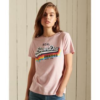 Women's short sleeve T-shirt Superdry Logo Vintage