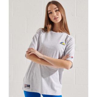 Women's embroidered T-shirt Superdry Mountain Sport