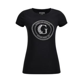 Women's short sleeve T-shirt Guess Crest R3