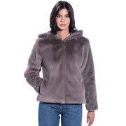 Women's hooded fleece Skidress Inès