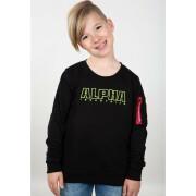 Sweatshirt child Alpha Industries Embroidery