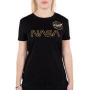 Women's T-shirt Alpha Industries NASA embroidery T