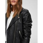 Leather jacket woman Selected Katie